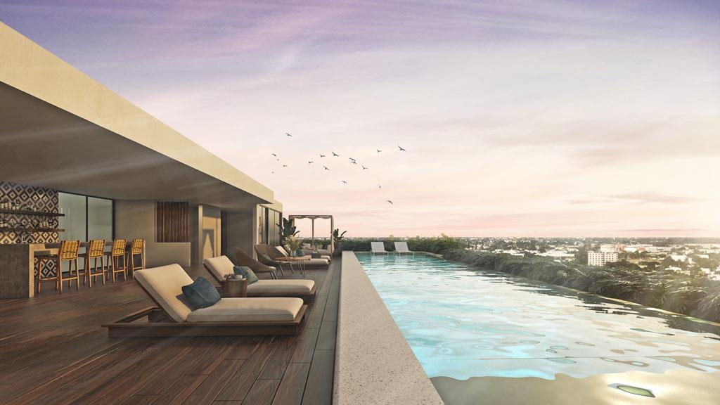 1 Bed 1 Bath  Condo For Sale In Downtown Playa Del Carmen [77710]